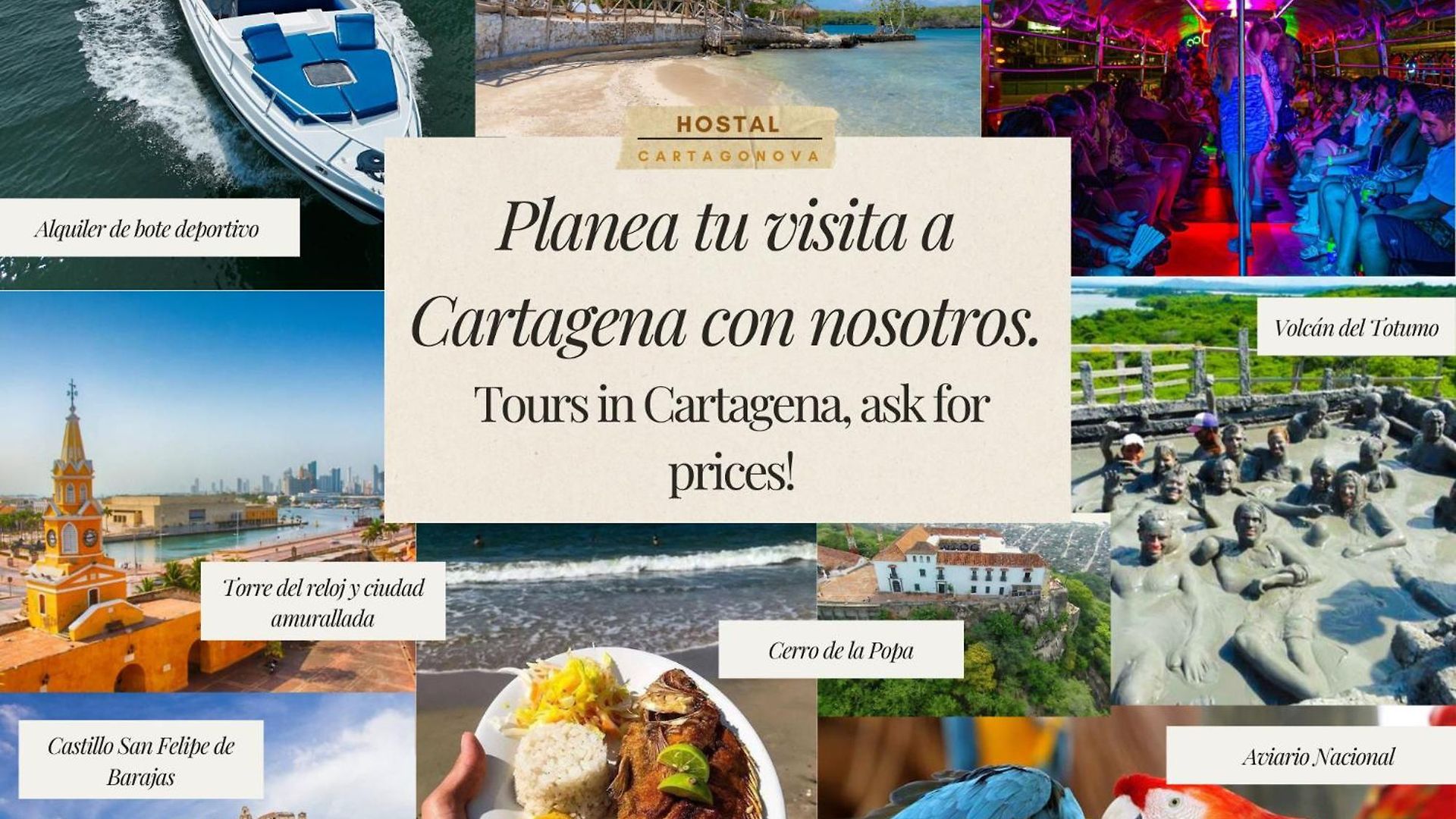 Cartagonova - Privadas Y Amplias Cerca A Zonas Turísticas Pensión *